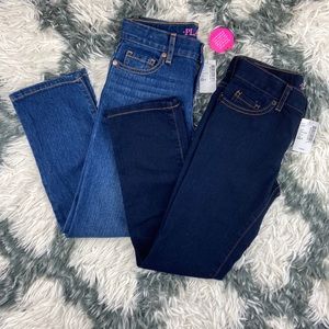 The Children’s Place girls skinny Jeans Bundle 2